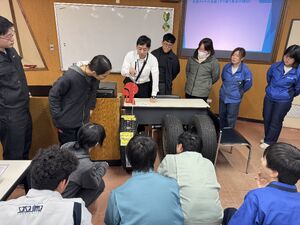 雪道初心者へ　なんと雪道安全運転講習会（座学）